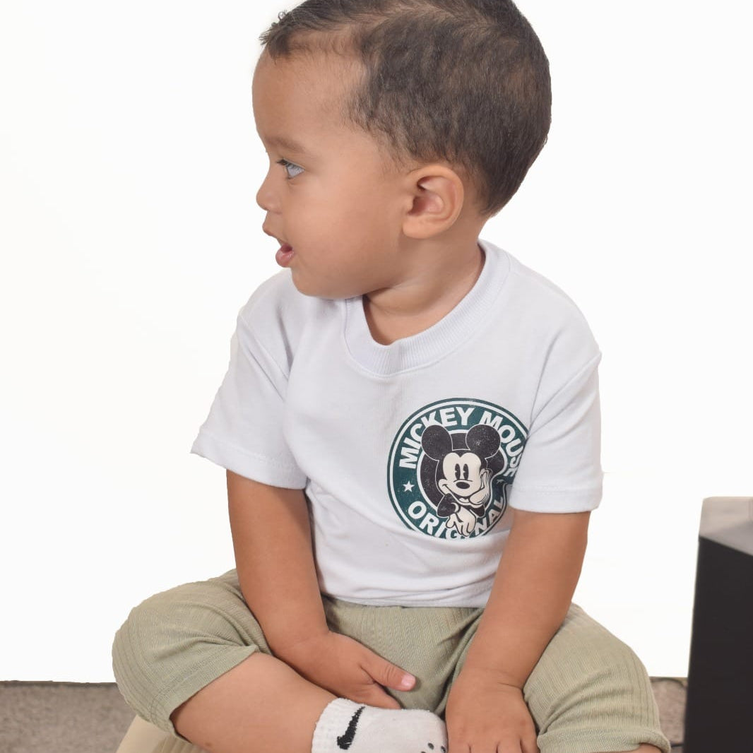 Camiseta blanca Mickey