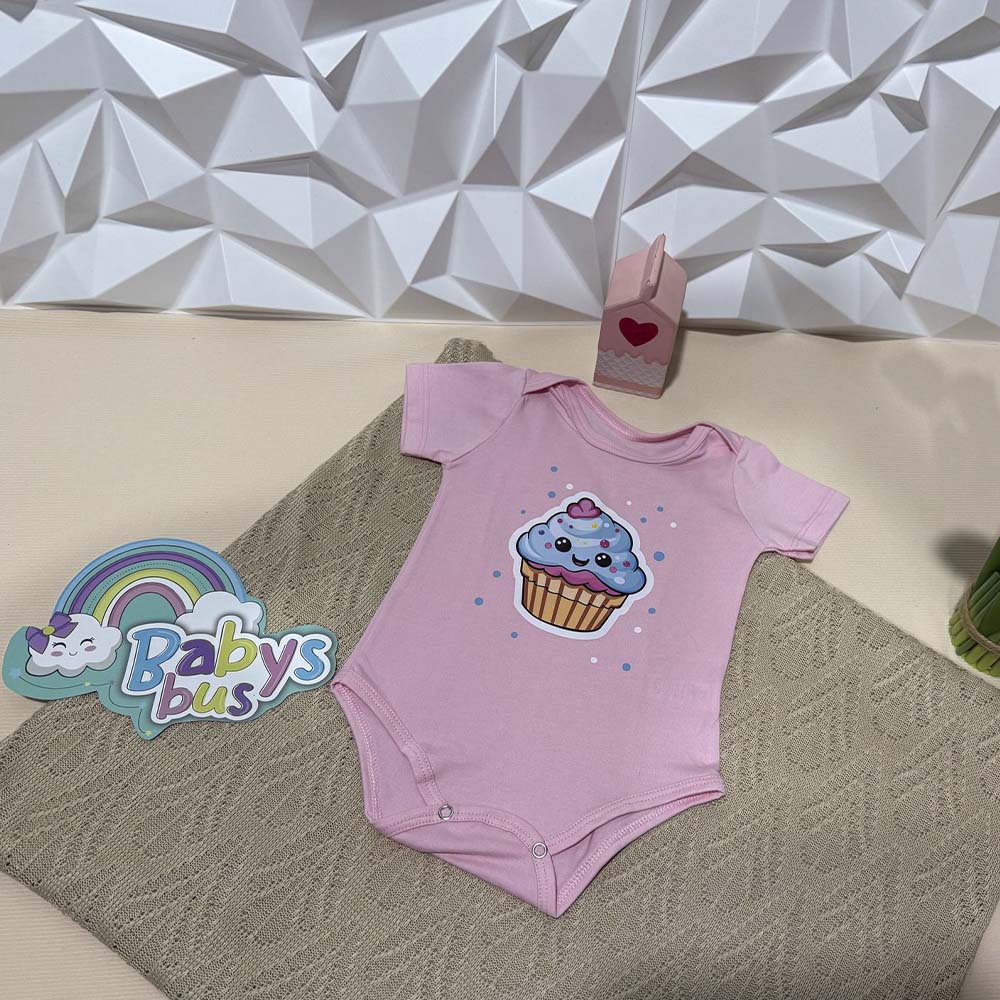 Body Rosado Cupcakeazul