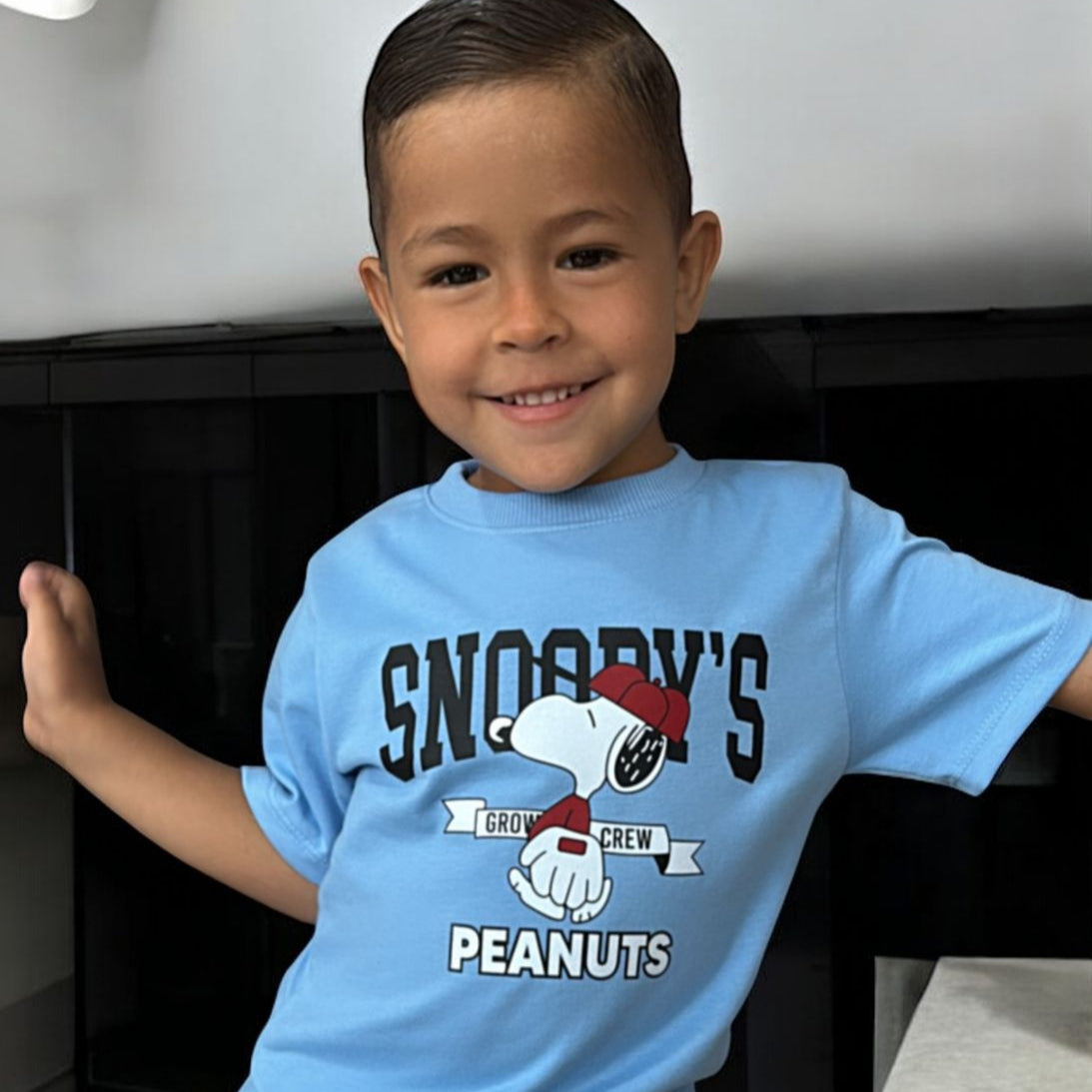 Camiseta azul Snoopy