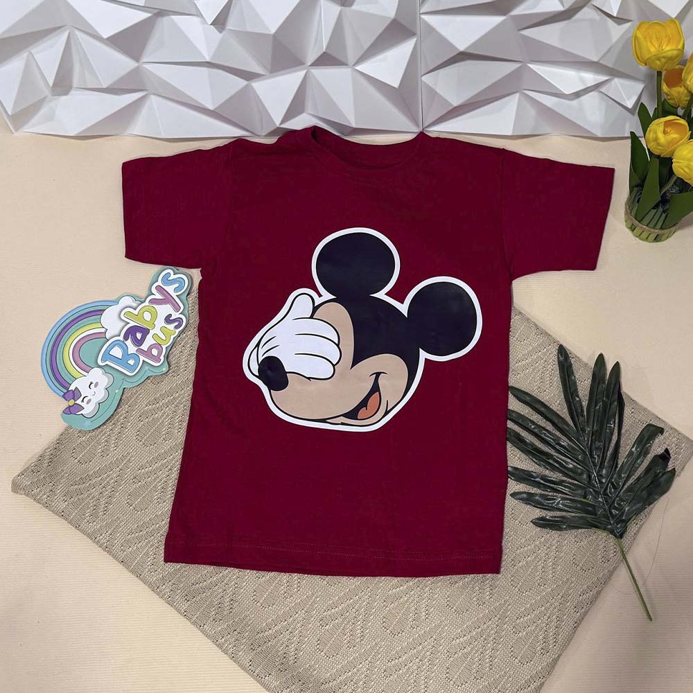Camiseta Roja Mickey