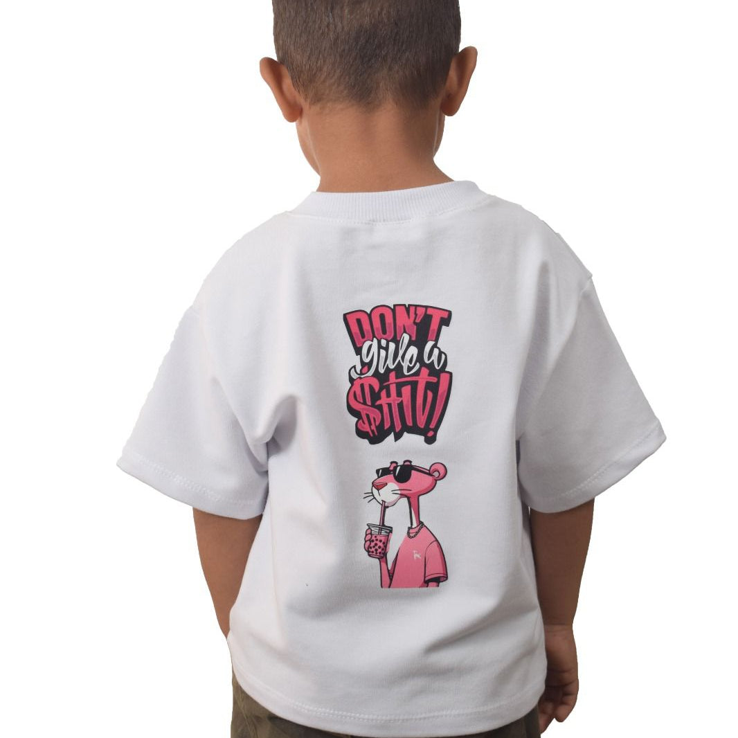 Camiseta oversize pantera rosa