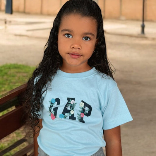 Camiseta azul Gap