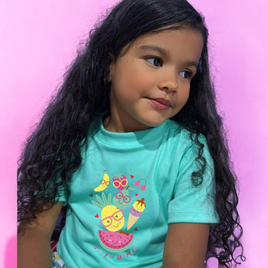Camiseta verde sweet summer