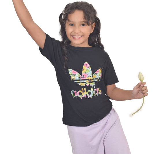 Camiseta Adidas floreado