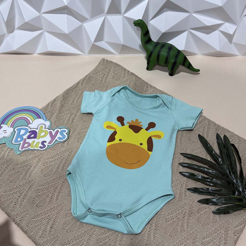 Body Azul Agua Jirafa