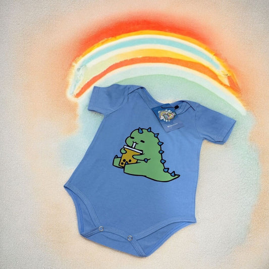 Body azul dinosaurio