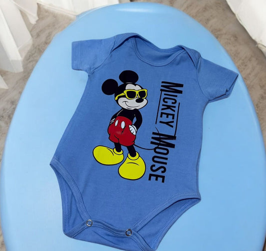 Body azul Mickey Mouse
