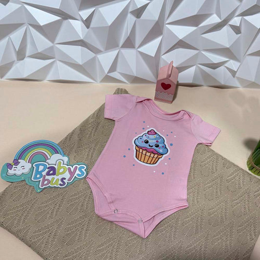 Body Rosado Cupcakeazul
