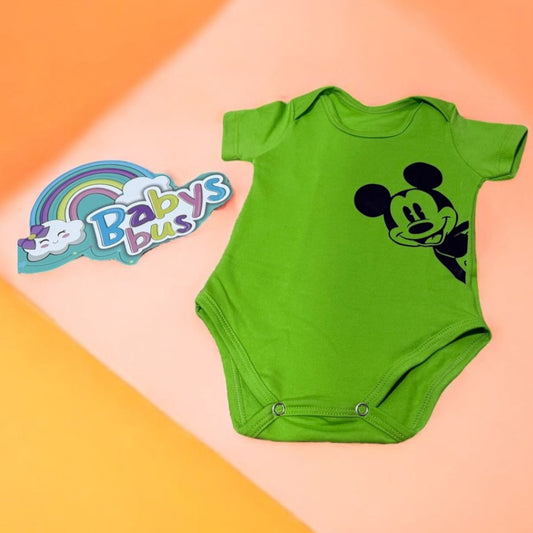 Body verde Mickey