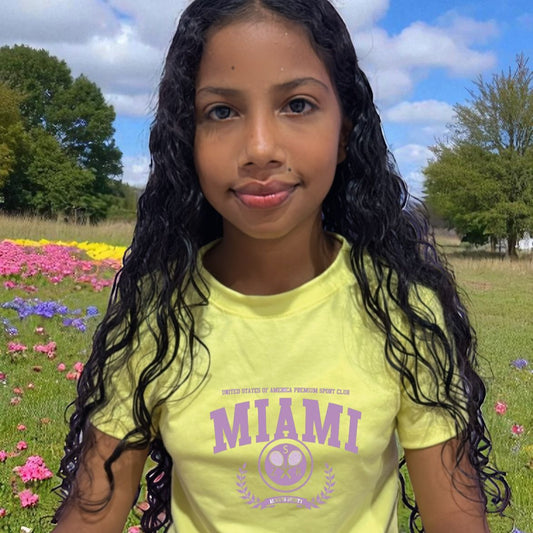 Camiseta amarilla Miami