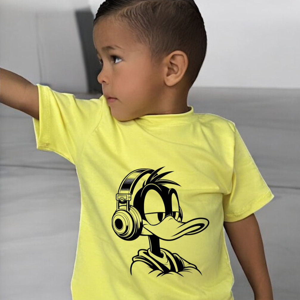 Camiseta amarilla Pato Lucas