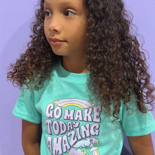 Camiseta amazing verde