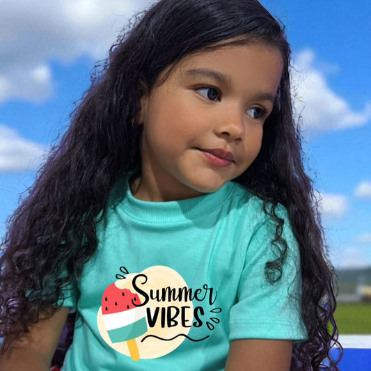 Camiseta verde summer vibes