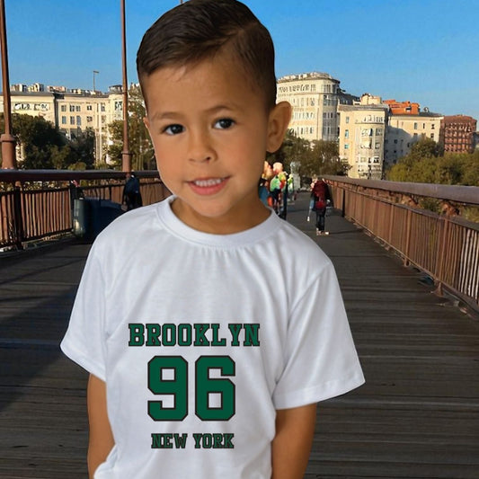 Camiseta blanca Brooklyn