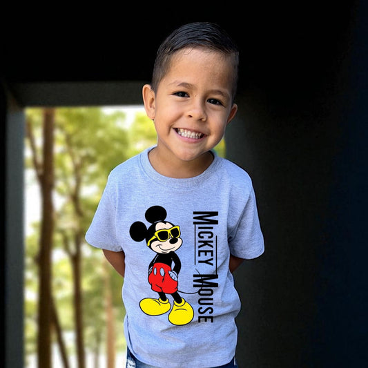 Camiseta gris Mickey Mouse