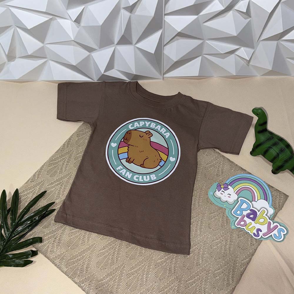 Camiseta Moca Capibara Fanclub