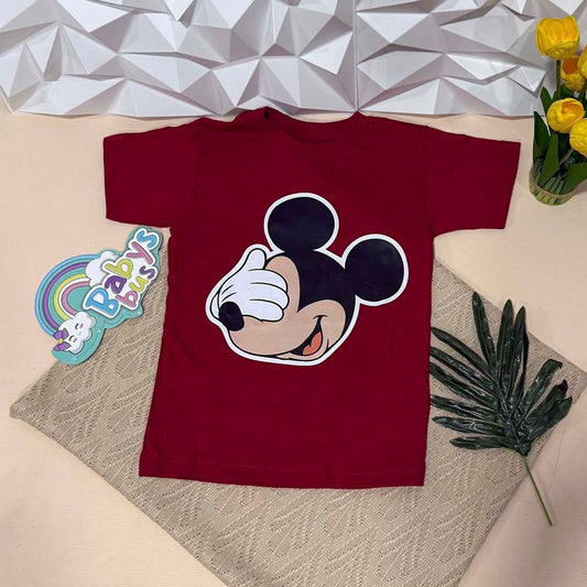 Camiseta Roja Mickey