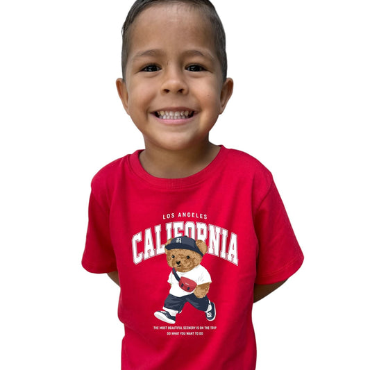 Camiseta roja osito