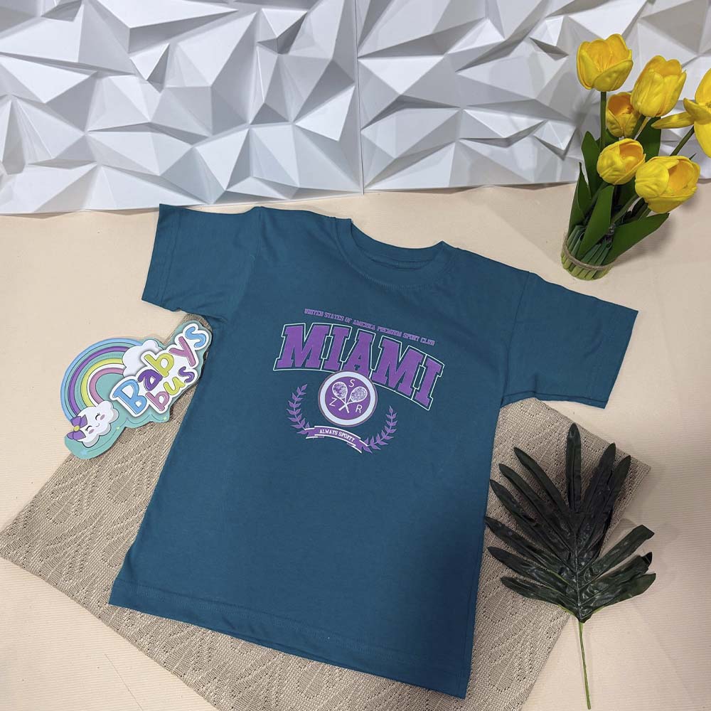 Camiseta Verde Esmeralda Miami