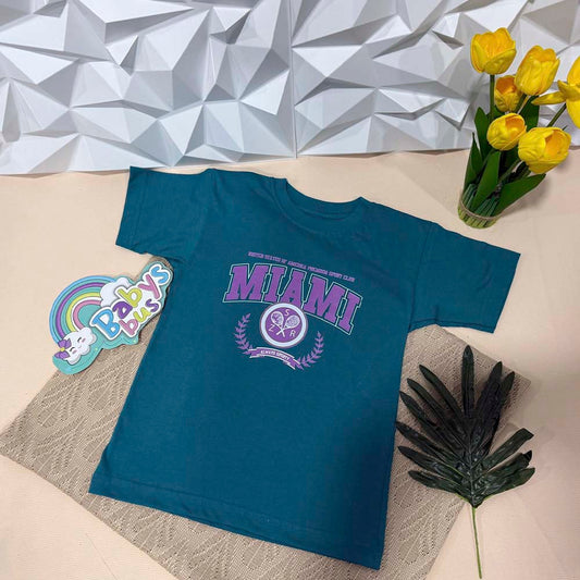 Camiseta Verde Esmeralda Miami
