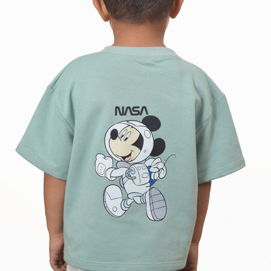 Camiseta oversize Mickey Nasa