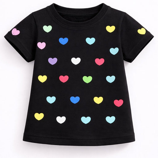 Camiseta corazones