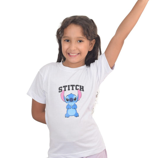 Camiseta blanca Stitch